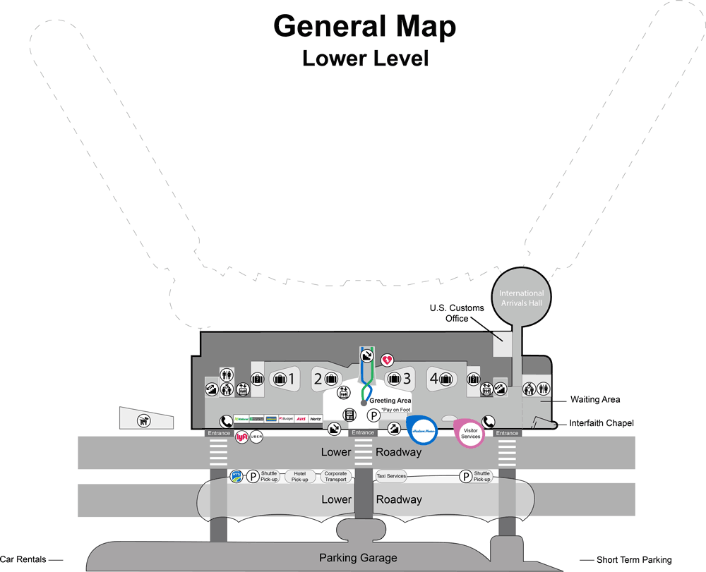 Map - Lower Level